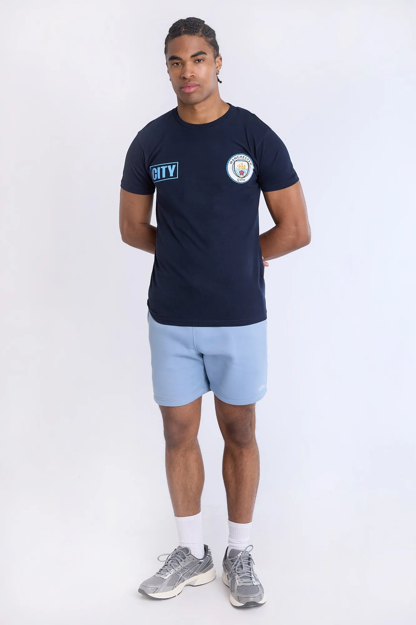 AERO Embroidered Fleece Shorts