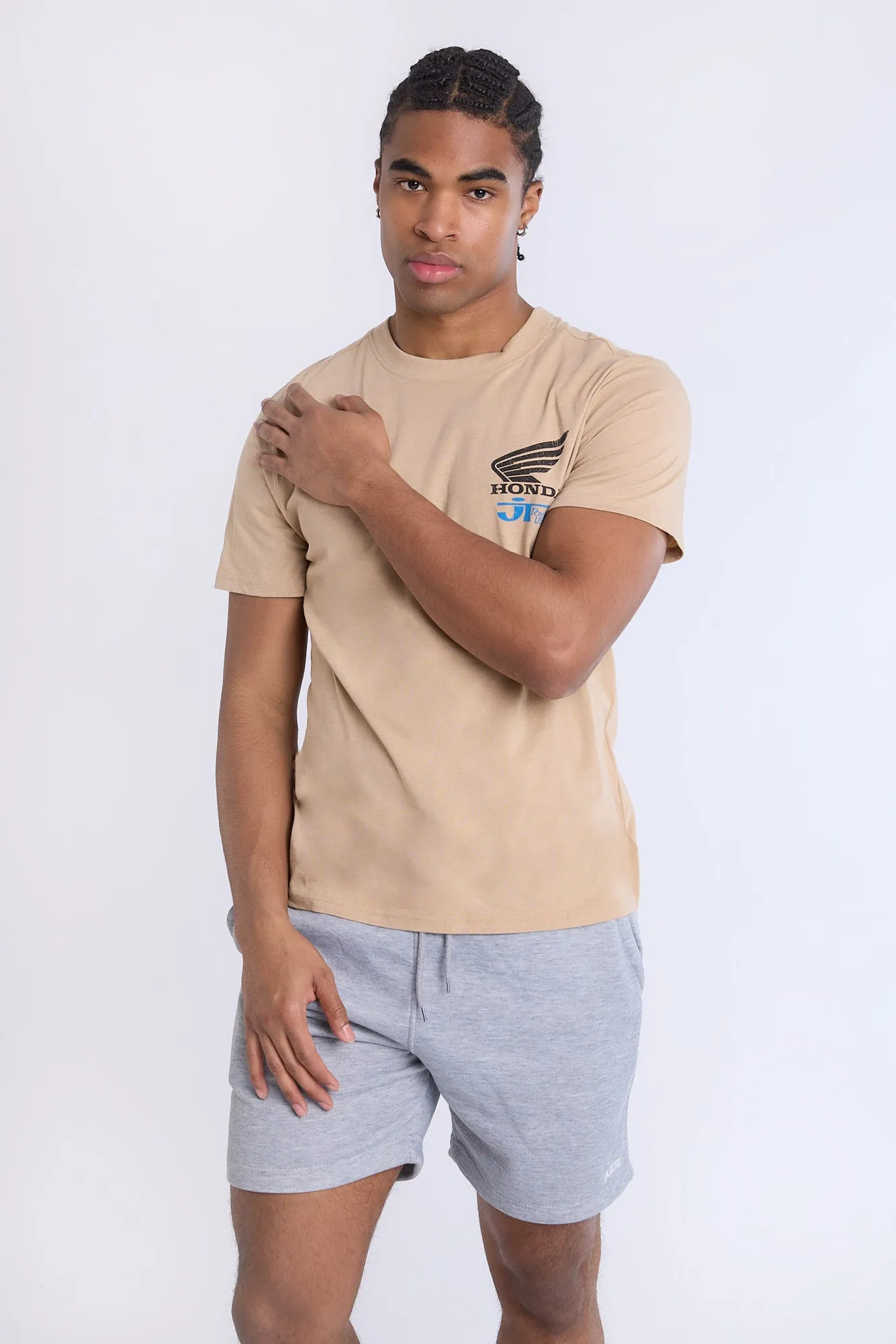 AERO Embroidered Fleece Shorts