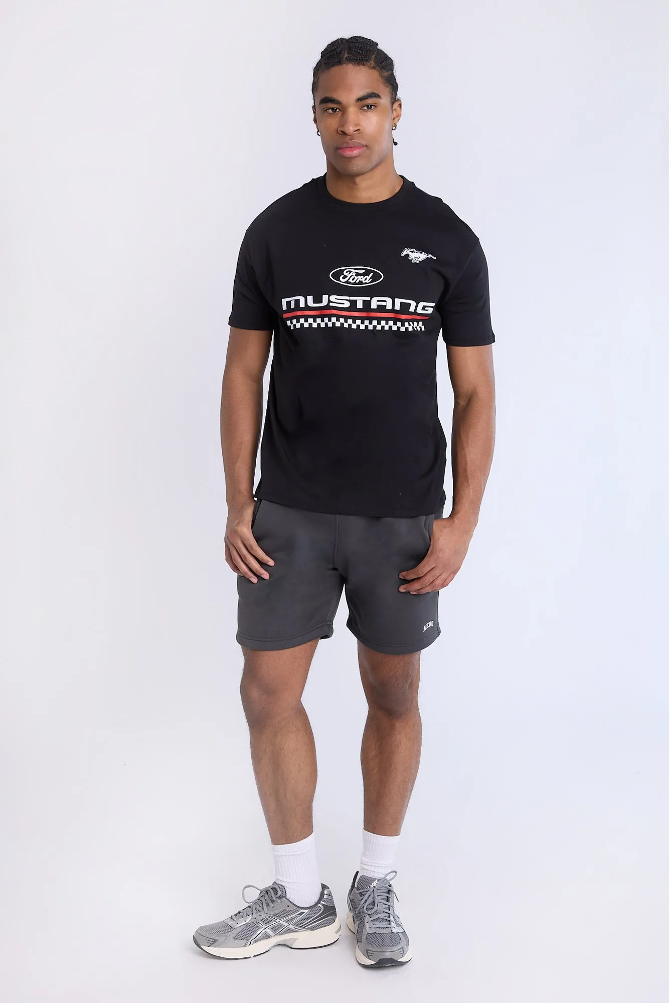 AERO Embroidered Fleece Shorts