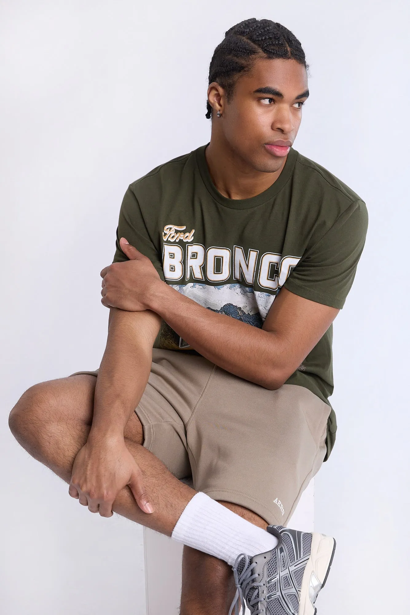 AERO Embroidered Fleece Shorts