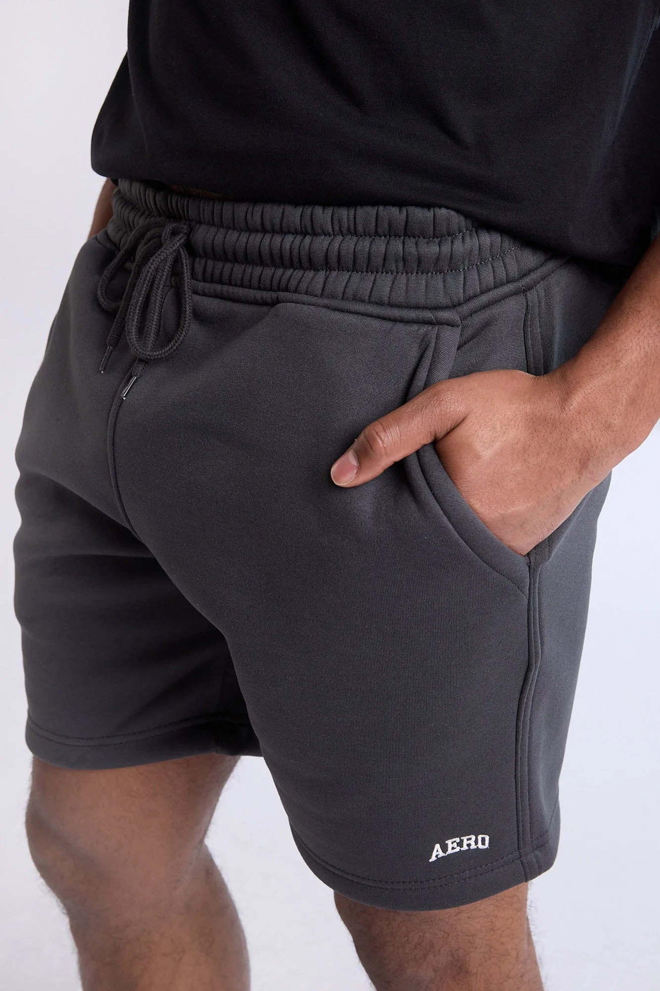 AERO Embroidered Fleece Shorts