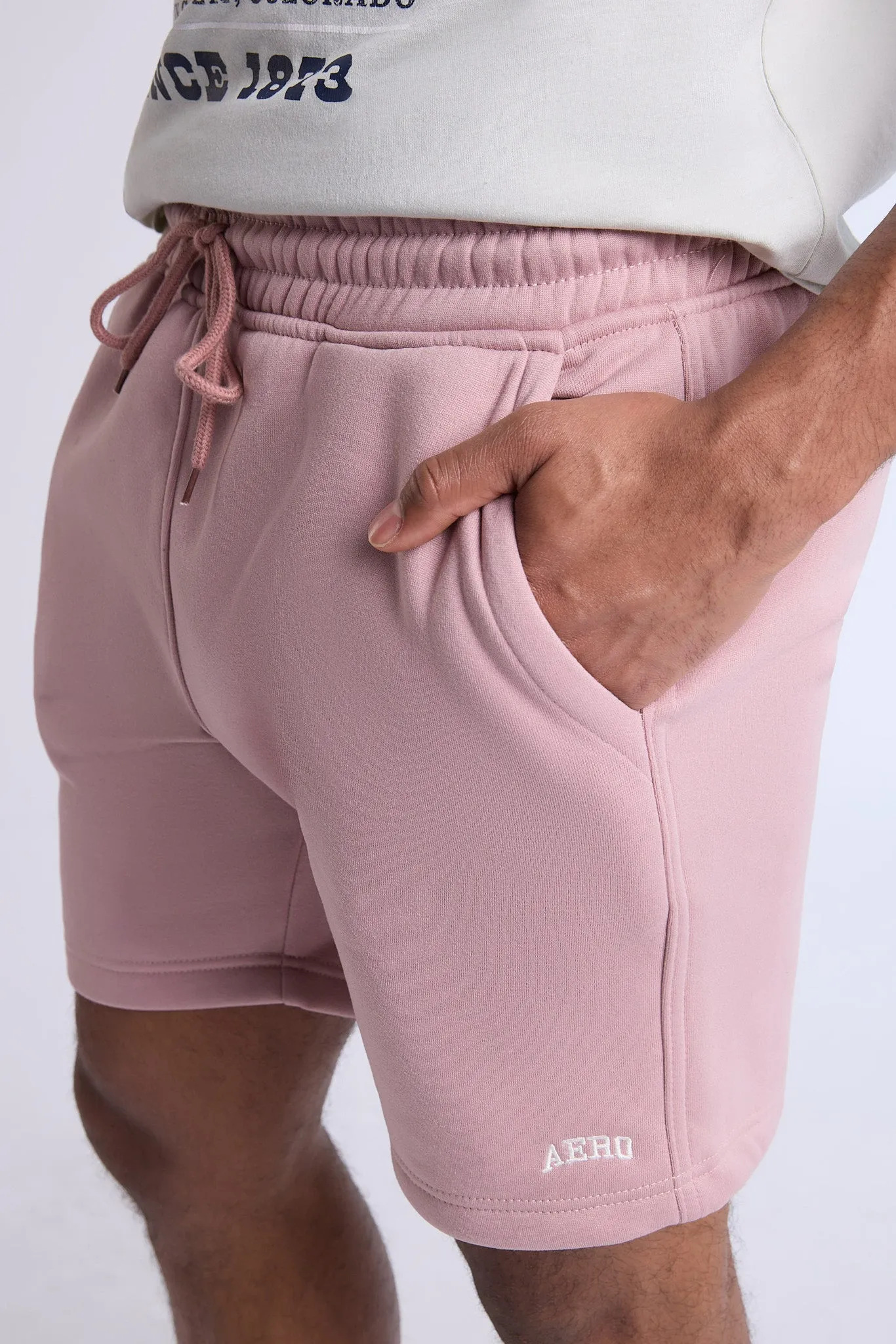 AERO Embroidered Fleece Shorts
