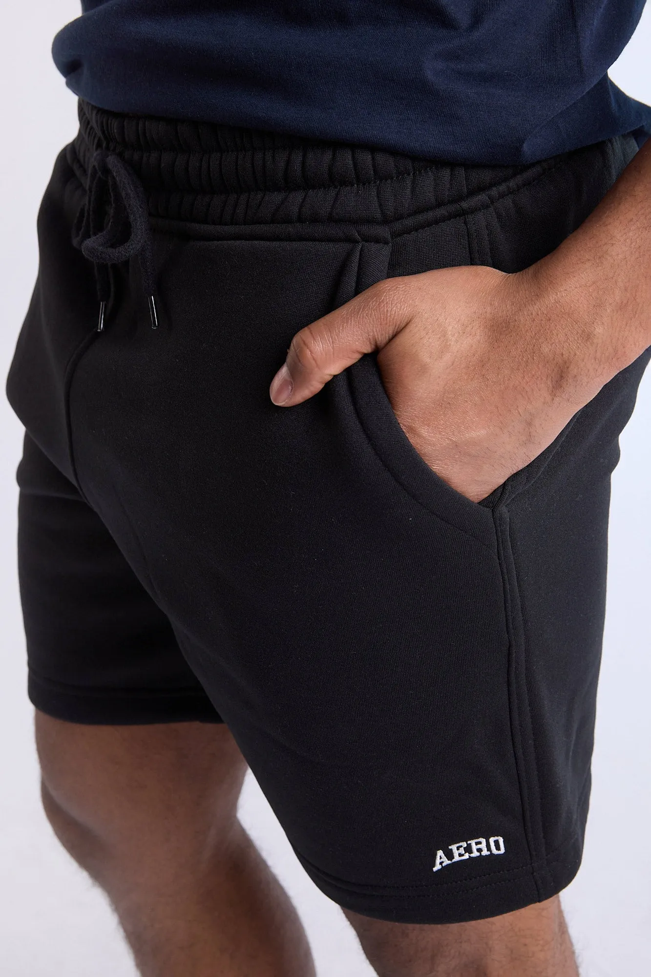 AERO Embroidered Fleece Shorts