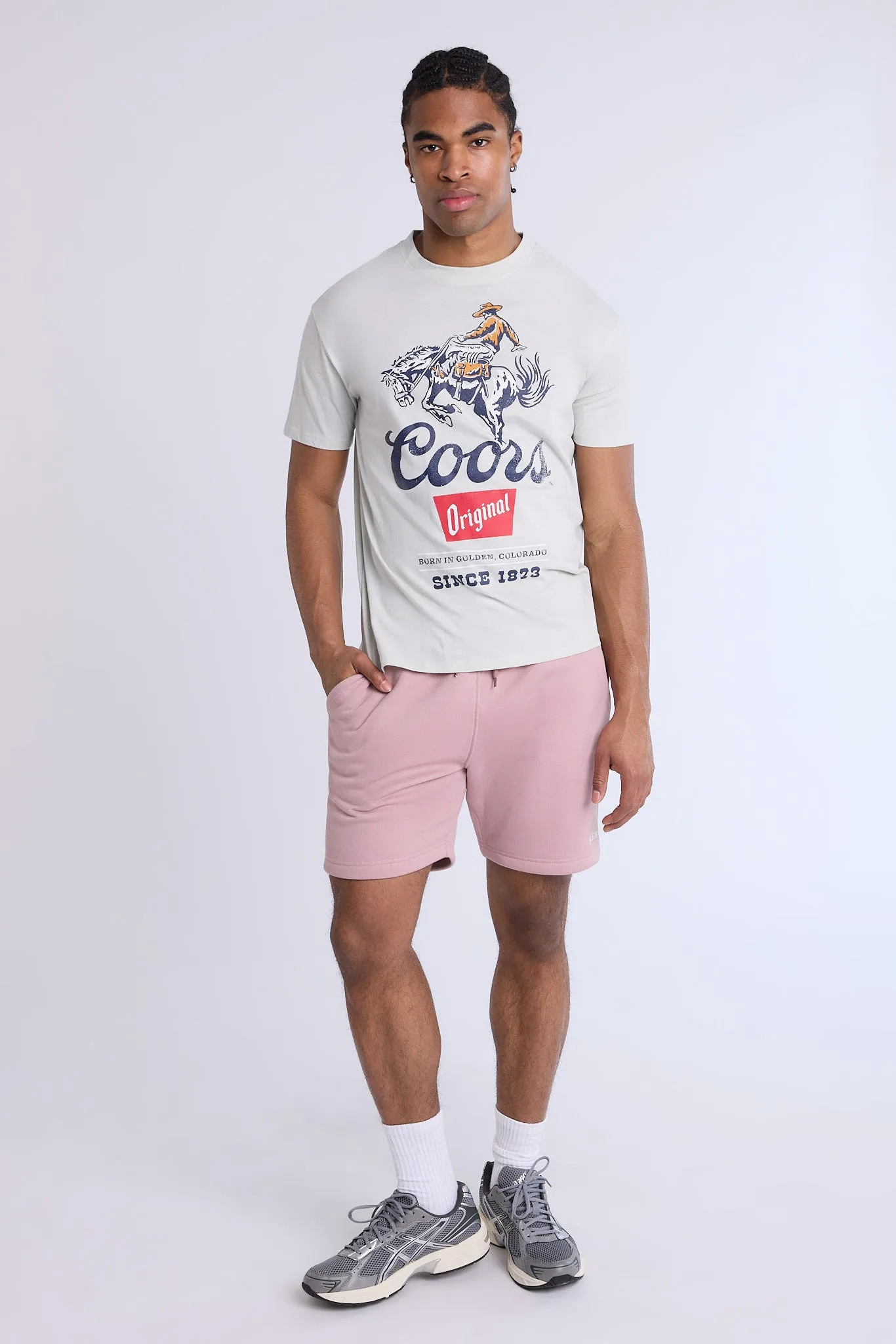 AERO Embroidered Fleece Shorts