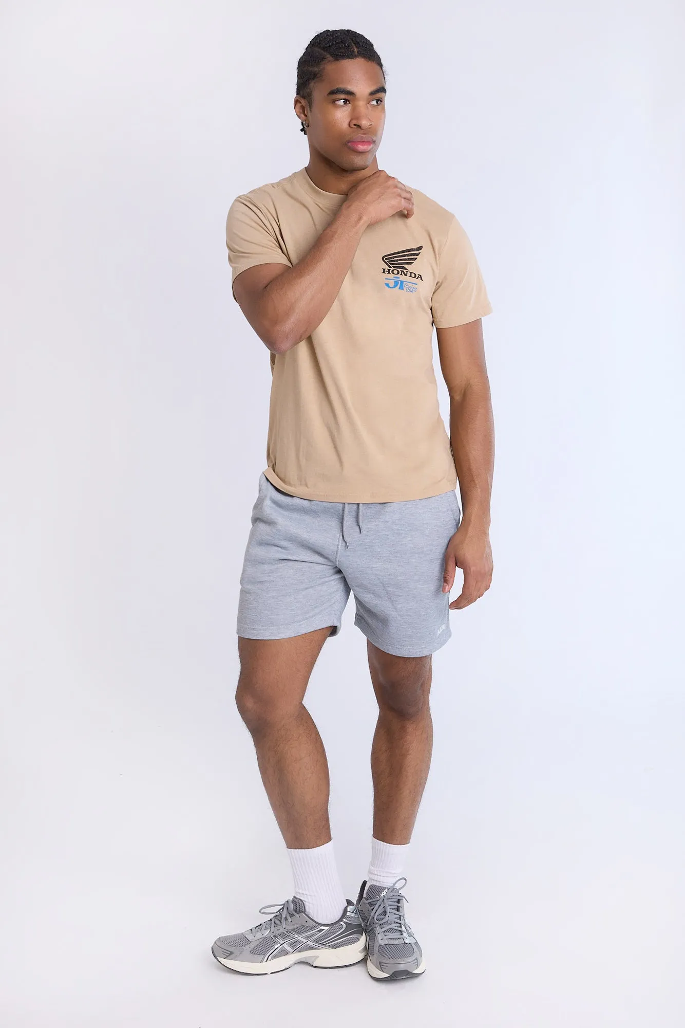 AERO Embroidered Fleece Shorts