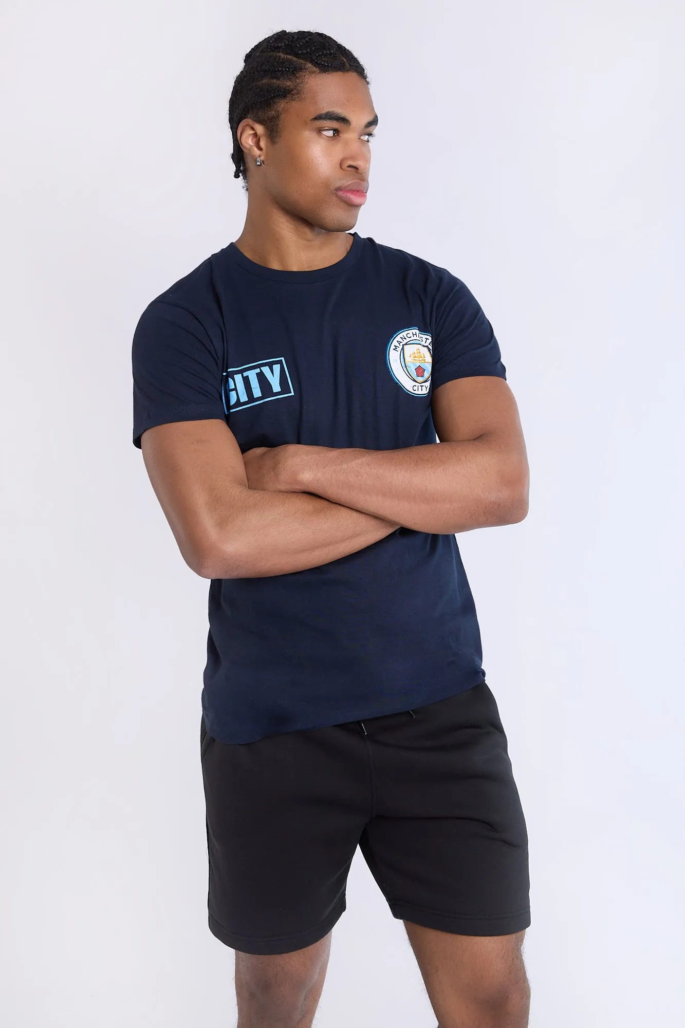 AERO Embroidered Fleece Shorts