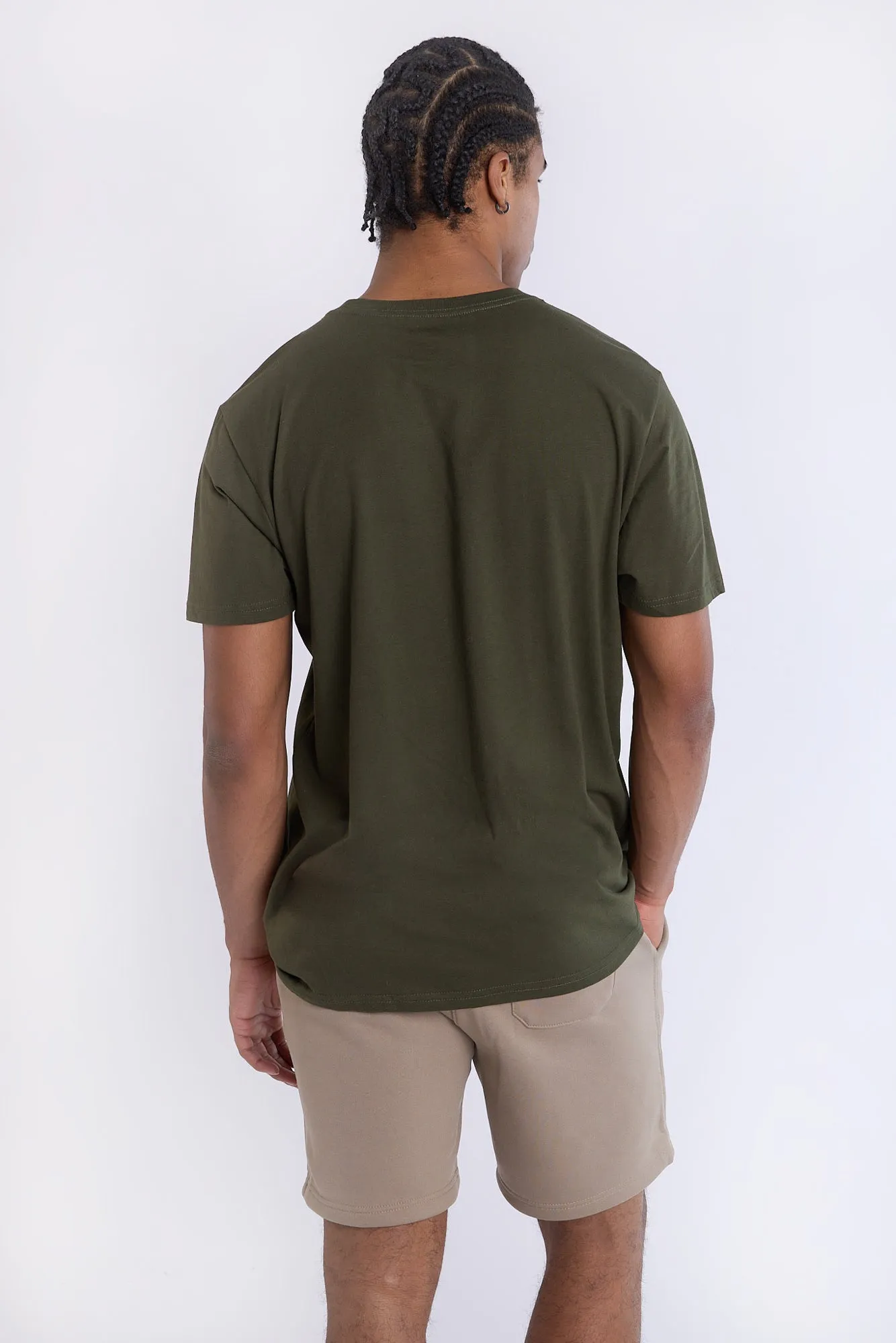 AERO Embroidered Fleece Shorts