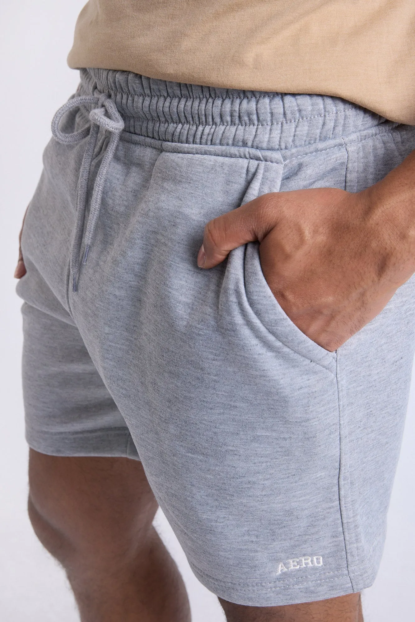 AERO Embroidered Fleece Shorts