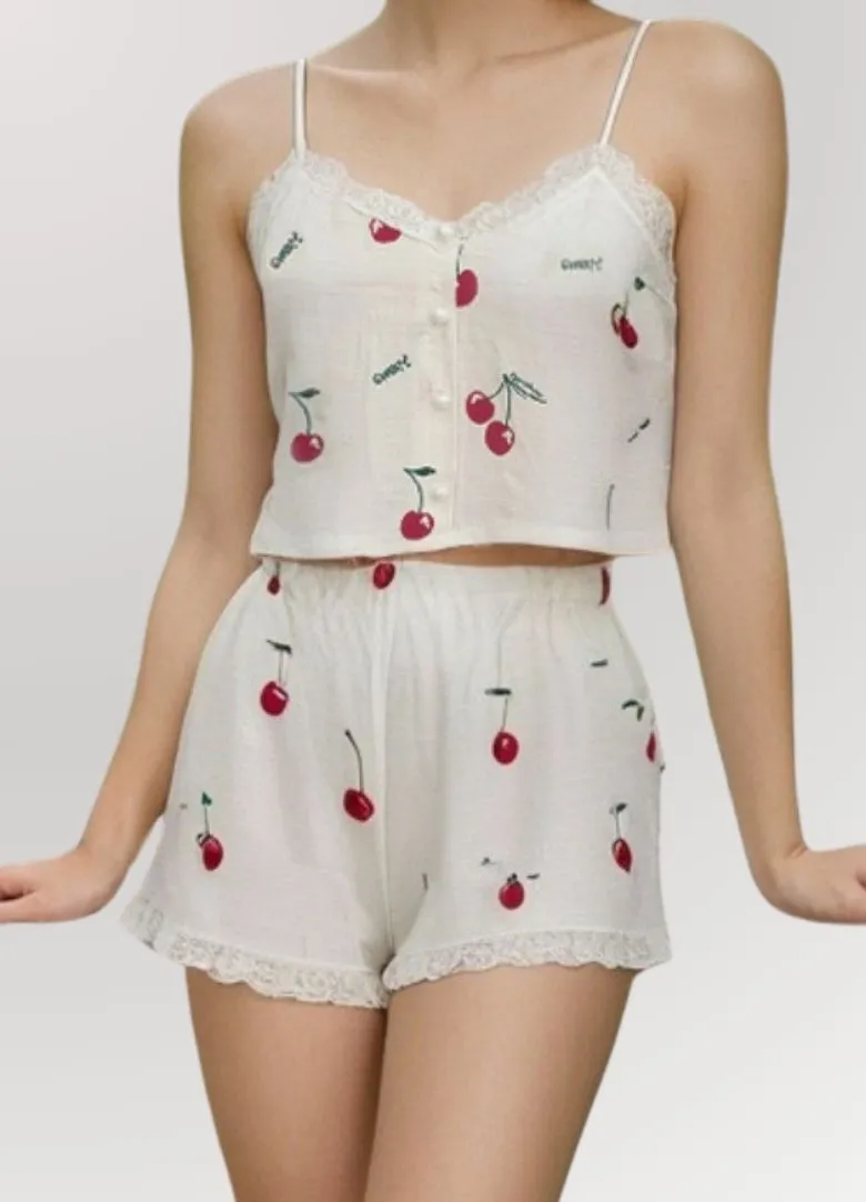 Cherry Bomb Bliss Pajama Set