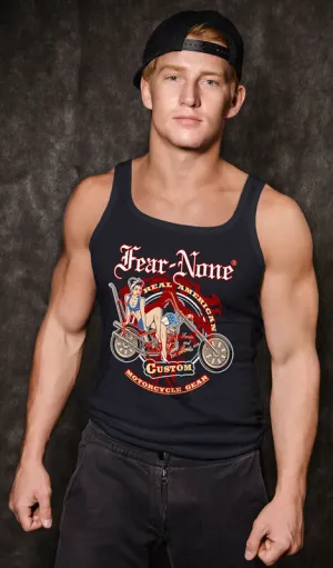 Classic Blue Moozie Muscle Shirt