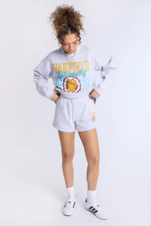 Garfield Graphic Fleece Shorts