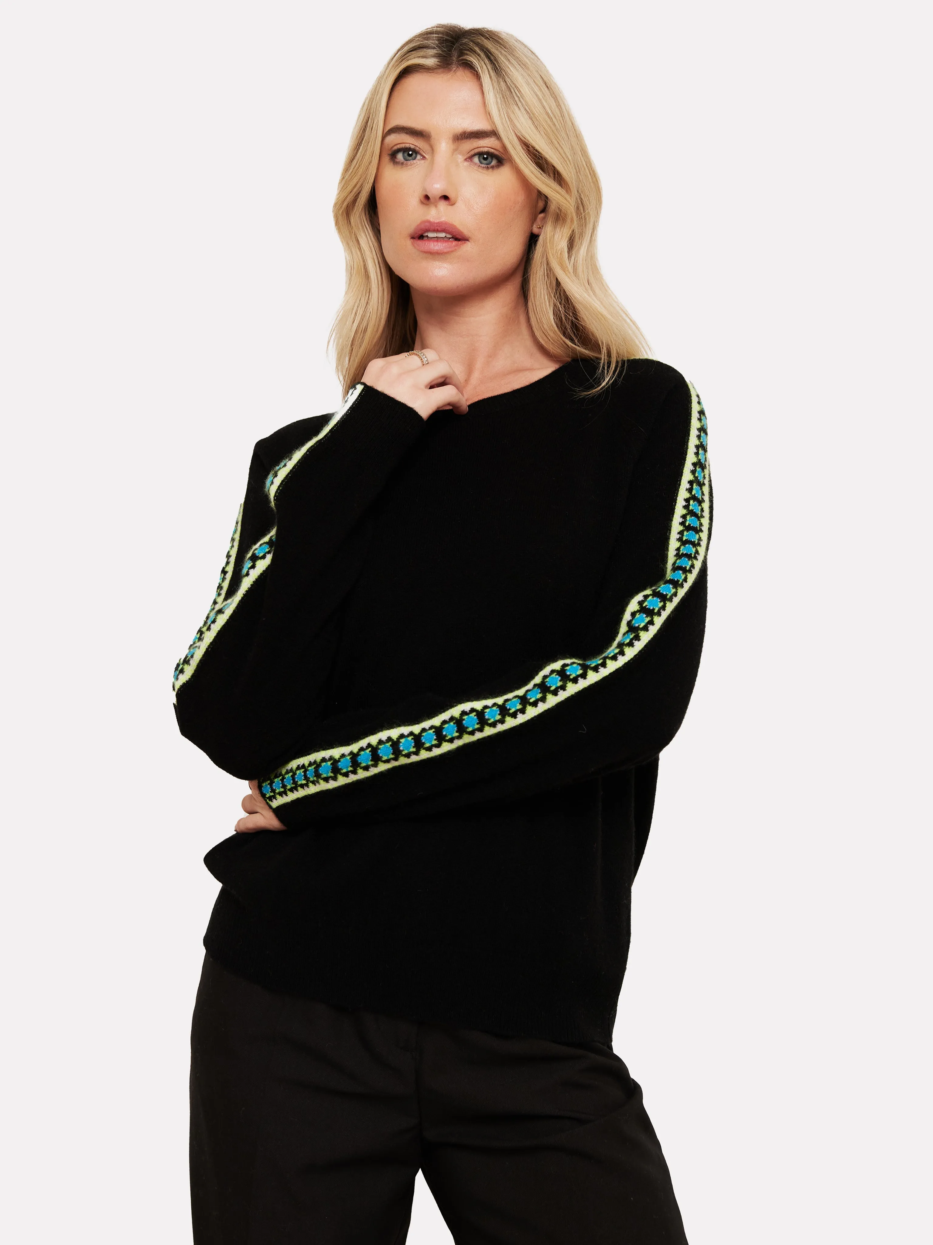 Gemma Cashmere Crew Neck Sweater