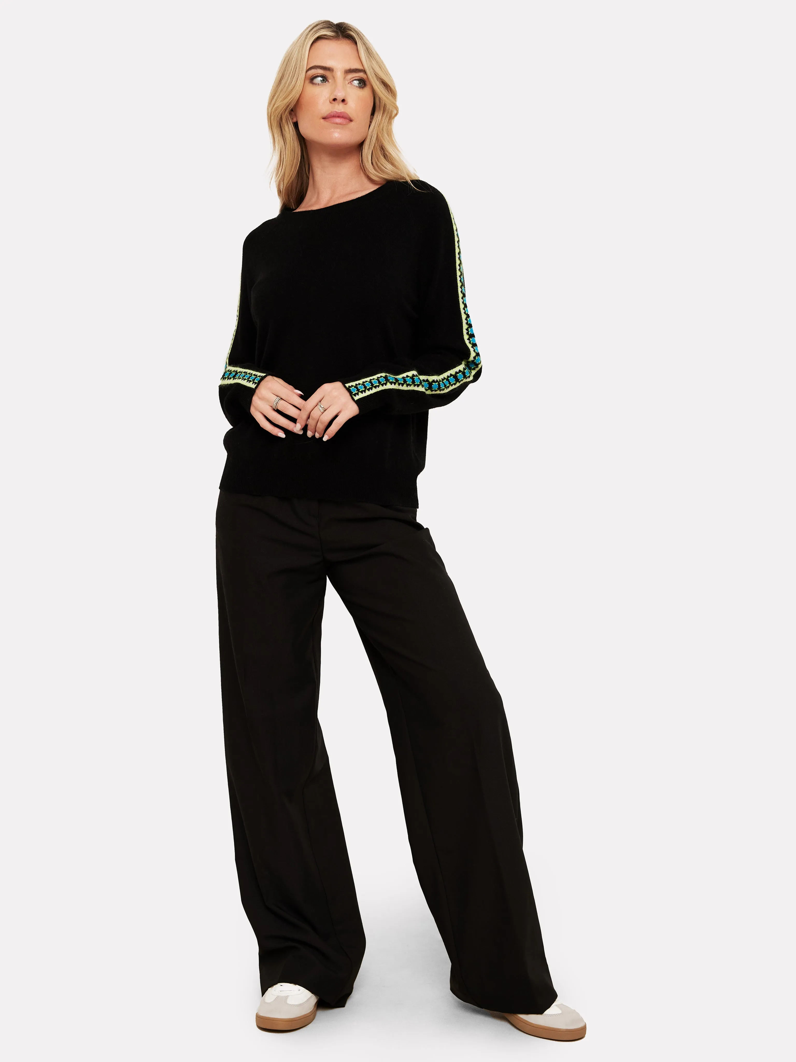 Gemma Cashmere Crew Neck Sweater