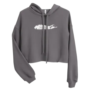 Love LI Home Cropped Hoodies