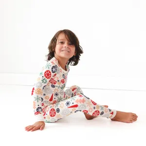 Modern & Merry Two-Piece Pajama Set