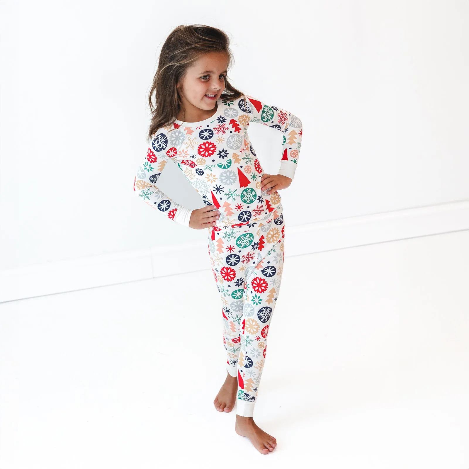Modern & Merry Two-Piece Pajama Set