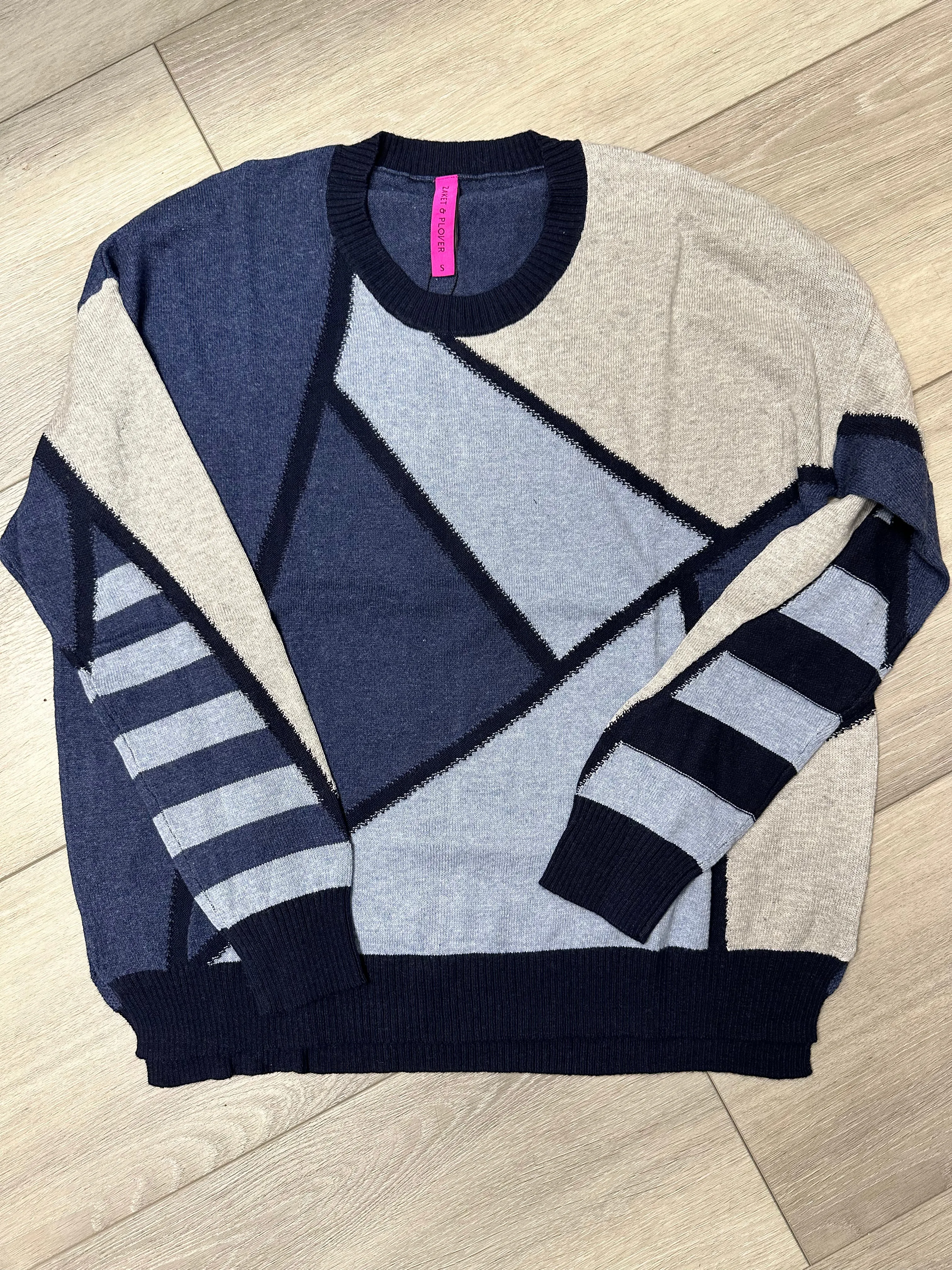 Mosaic Intarsia Sweater