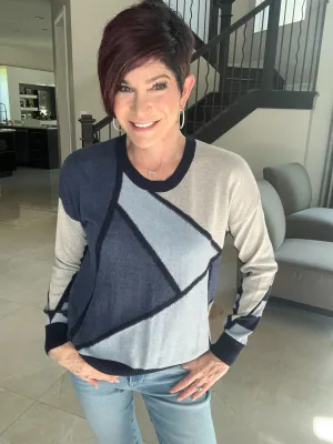 Mosaic Intarsia Sweater