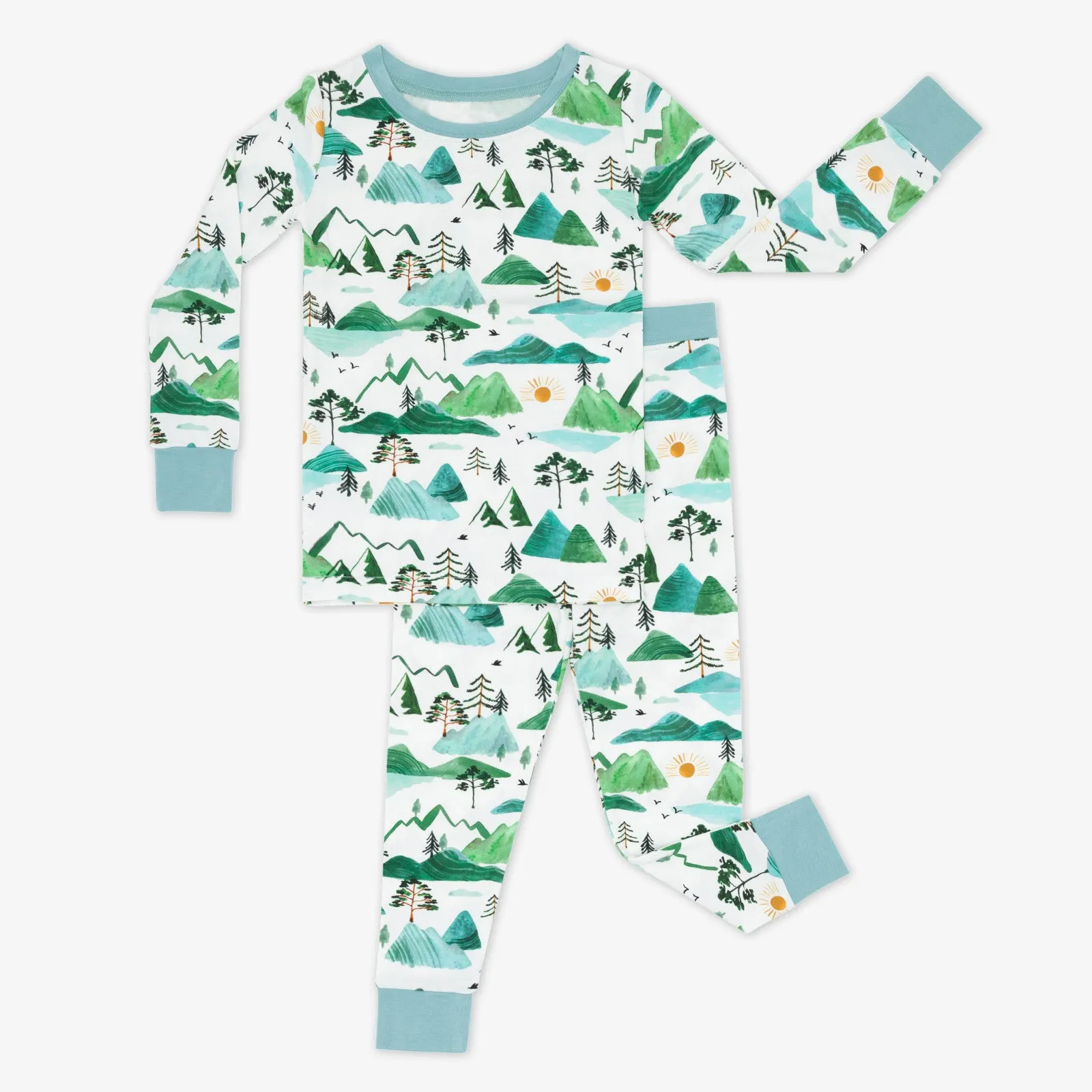 Mountain Mist Two-Piece Pajama Set